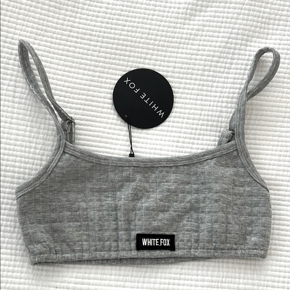 White Fox Bralette - Picture 1 of 3
